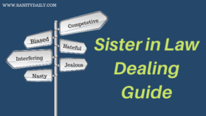 Sister in law dealing guide