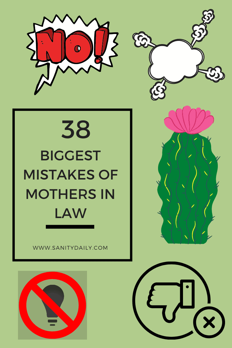 Biggest Mistakes Of Mothers in Law