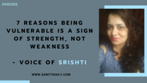 Being vulnerable