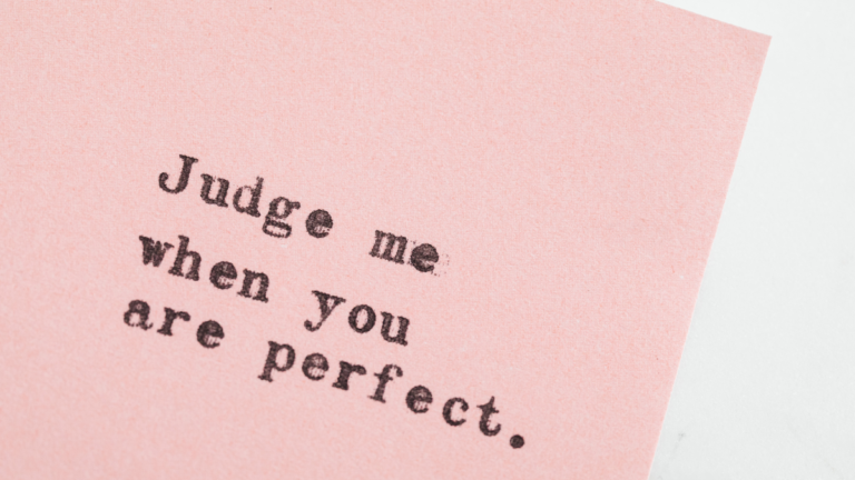 Is it ok to be imperfect