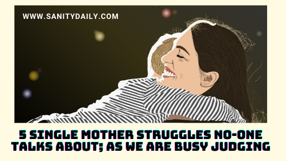 Single mother struggles