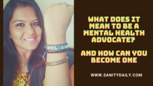 mental health advocate