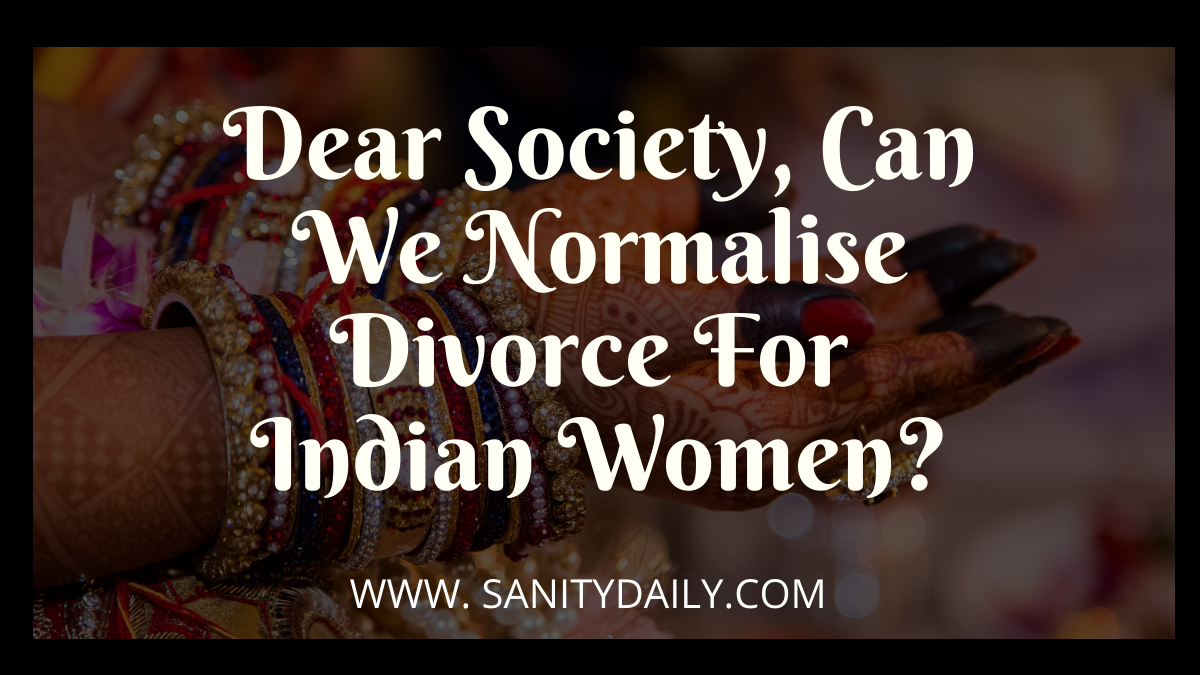 normalise divorce for women in India