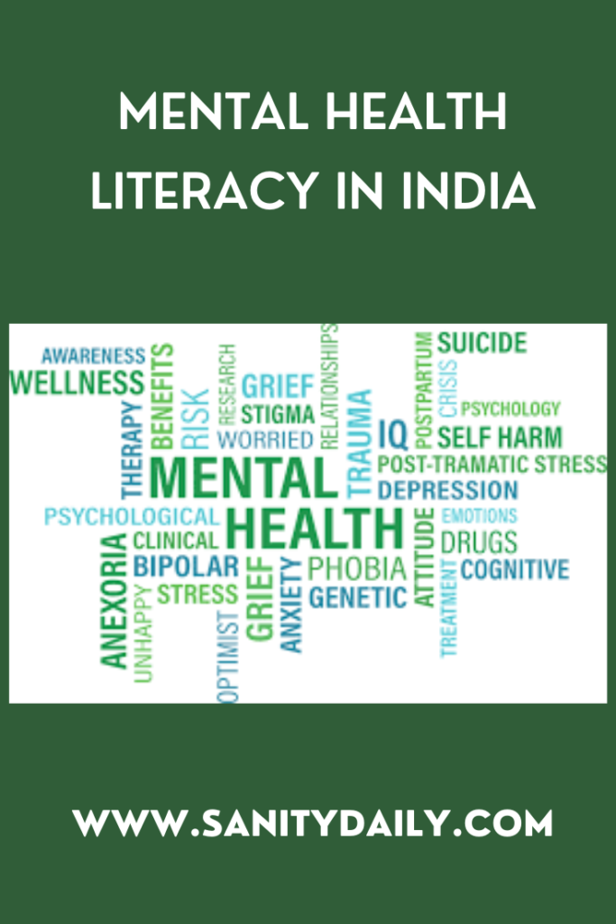 Mental health literacy in India