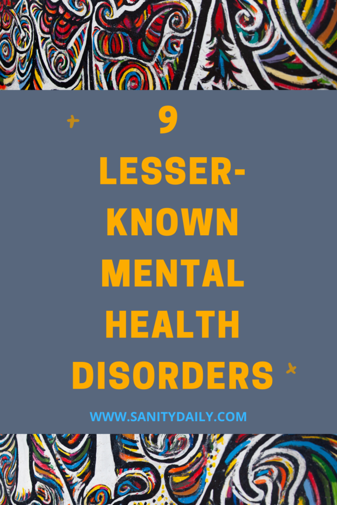 lesser-known mental health disorders