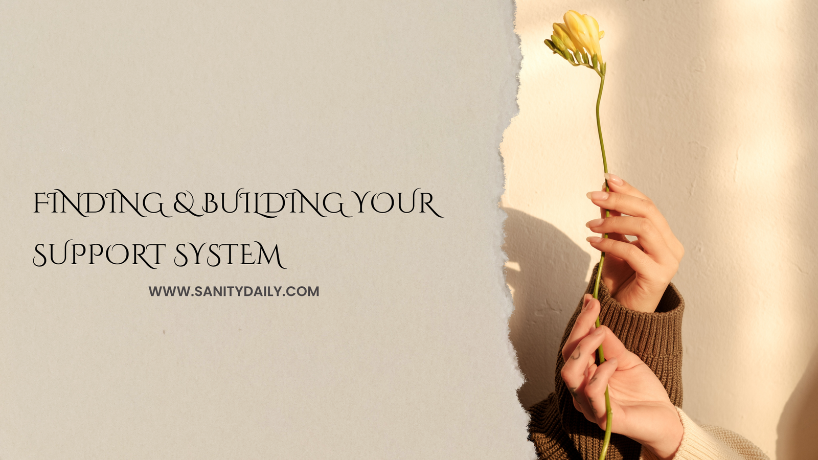 Building a support system