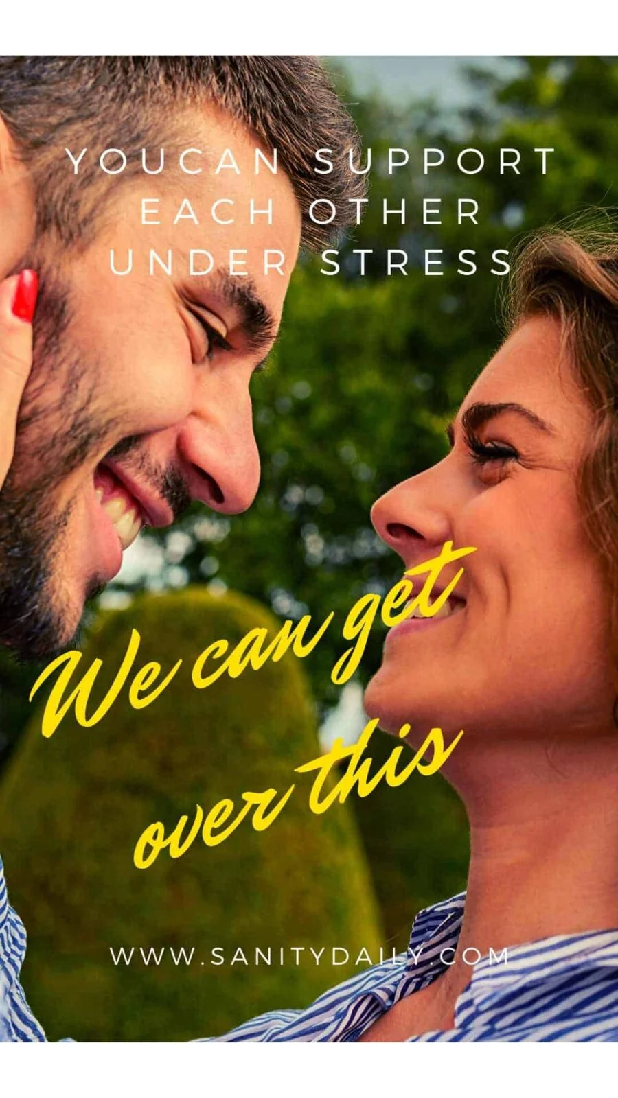 How to support boyfriend under stress