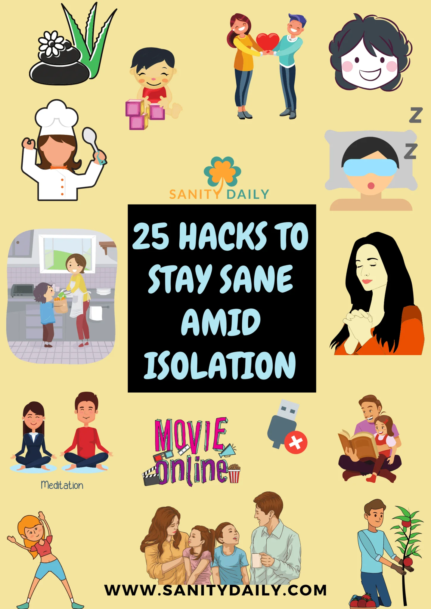 How to stay sane amid isolation