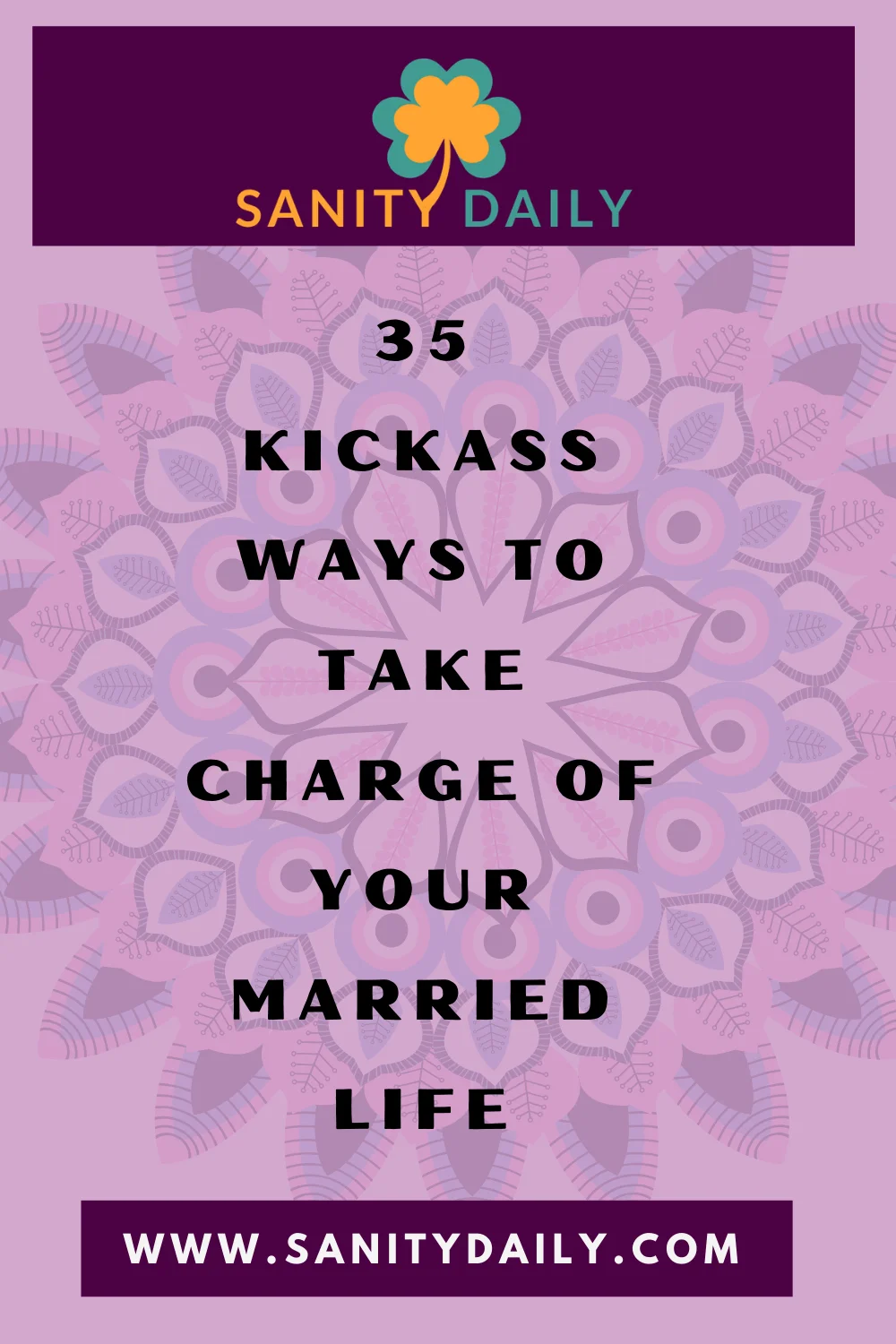 Taking charge of your life as a married woman