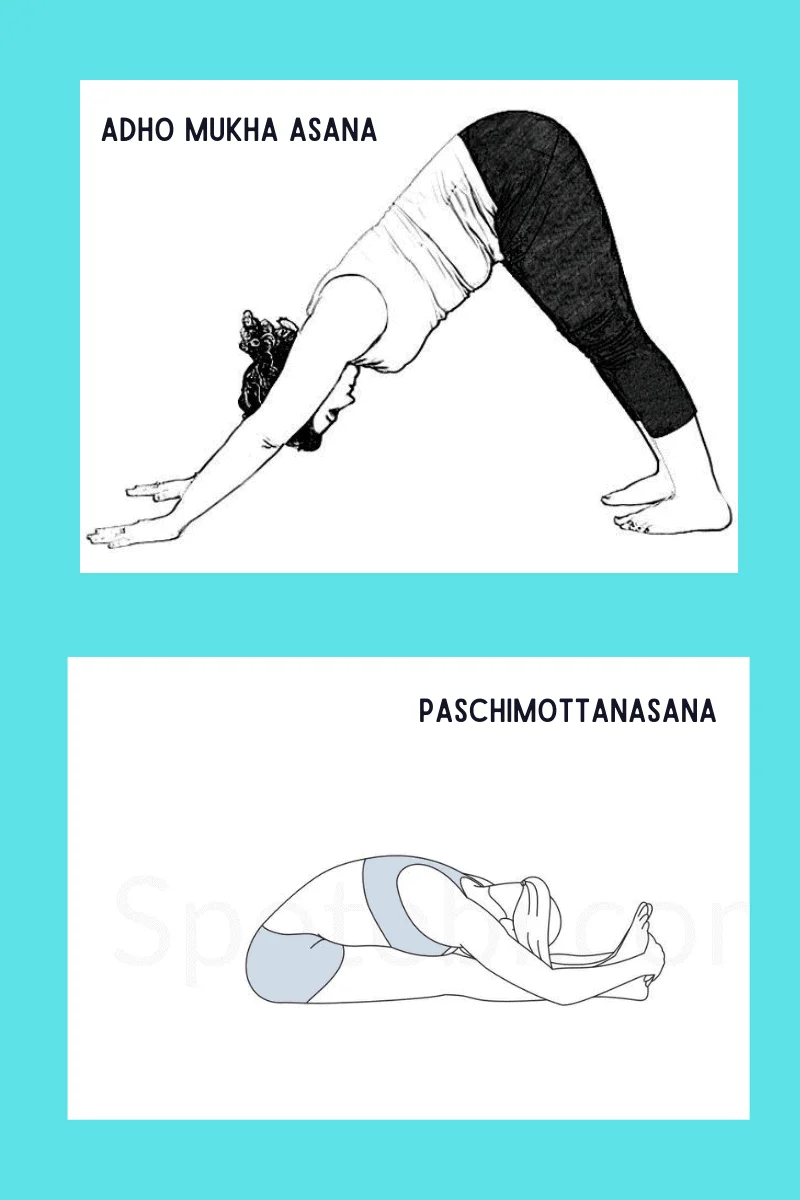 yoga asanas for mental well-being.