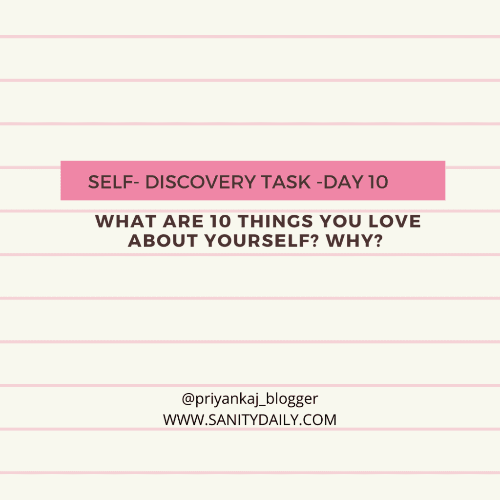 things you love about yourself things you love about yourself