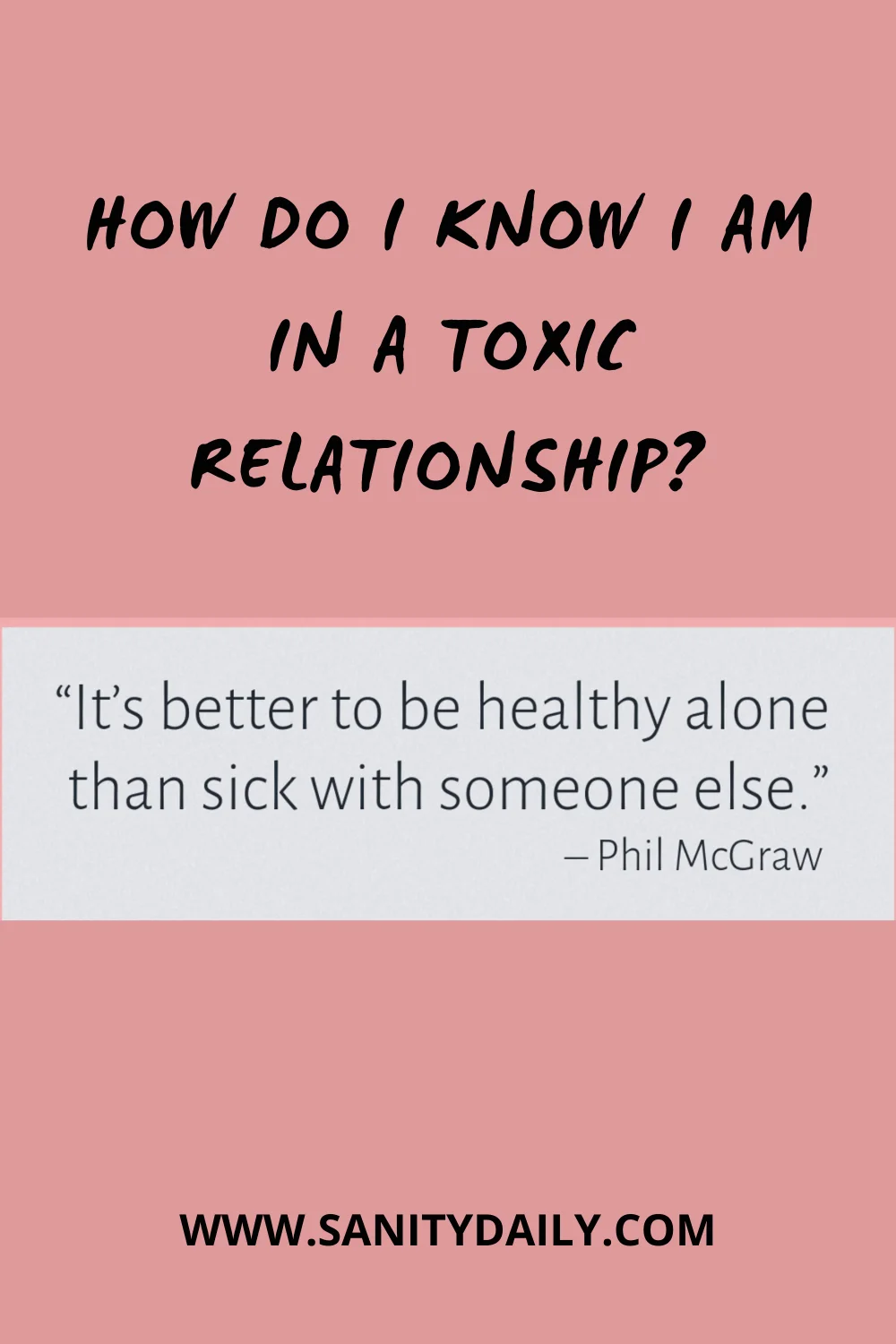 signs you are in a toxic relationship
