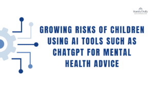 growing risks of children using AI tools such as ChatGPT for mental health advice